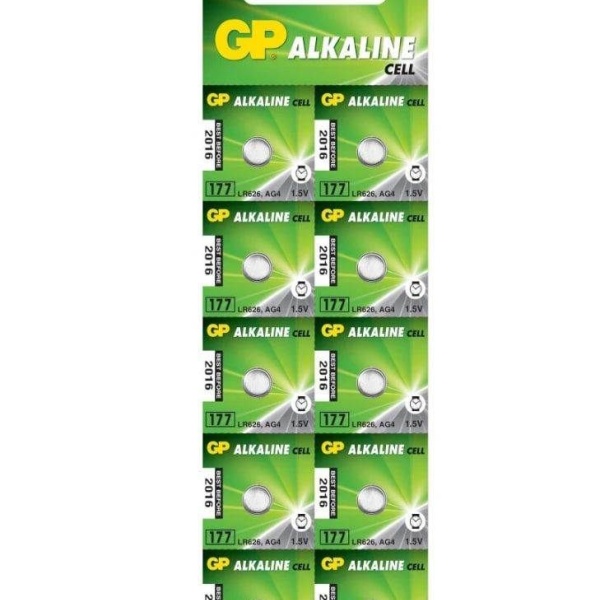 Батарейка. GP G4 BL 10 (626/377)