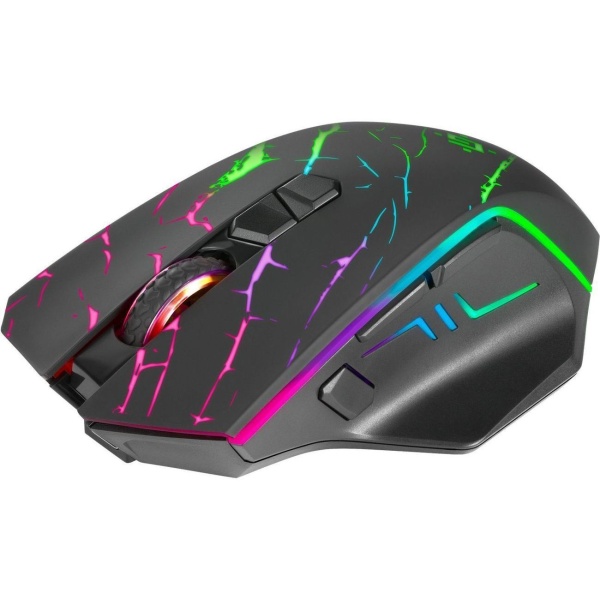 Мышь игровая Defender Uran GM-503 USB (1200 / 2400 / 3200 dpi) черный 7 кнопок+колесо-кнопка, беспро