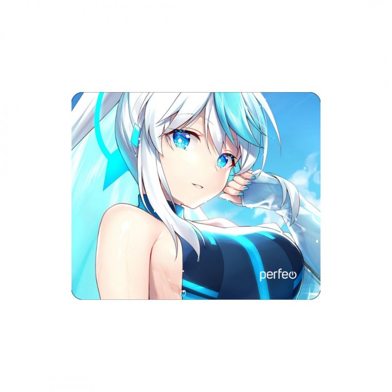 Коврик для мыши Perfeo PF-D0637 "Anime", 240х200x2мм, ткань, резиновое основание,