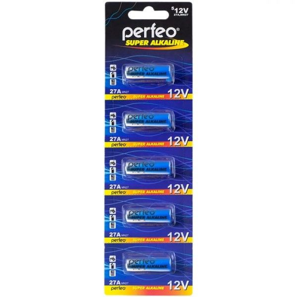 Батарейка. Perfeo LR27A BL 5