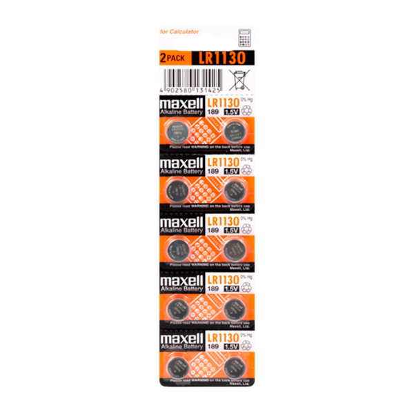 Батарейка. Maxell G10 BL 10 (LR-1130, 390)