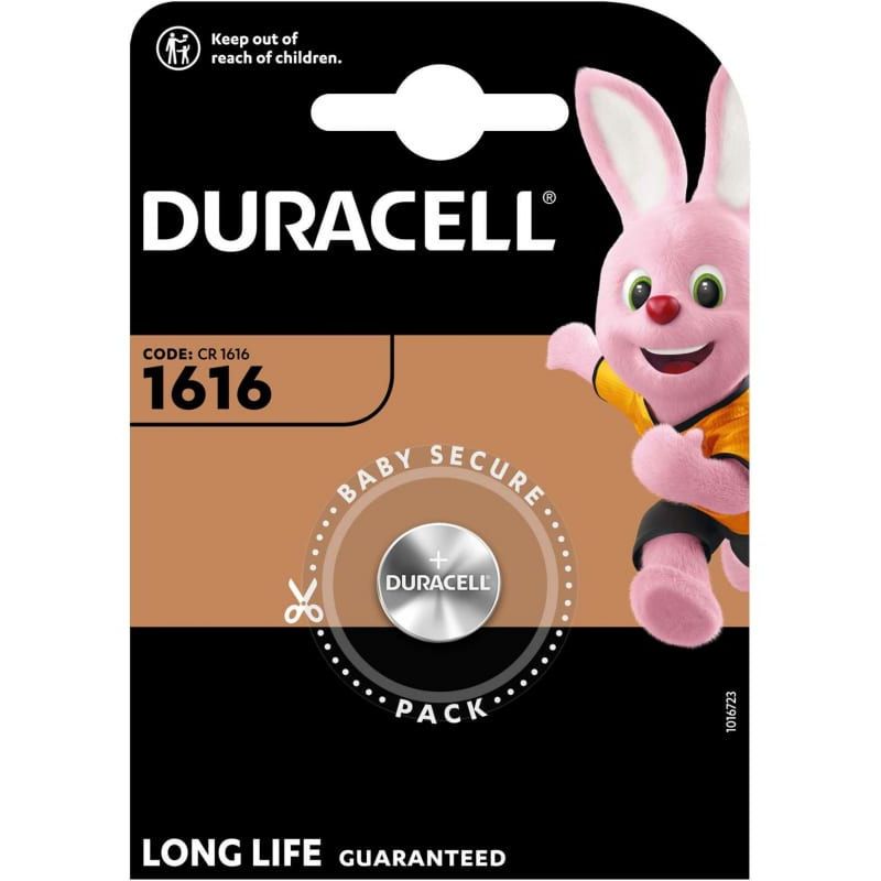 Батарейка. Duracell CR 1616 BL 1