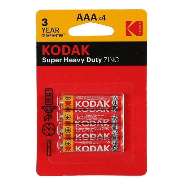 Батарейка Kodak R3 BL 4 HEAVY DUTY ЗА УПАКОВКУ