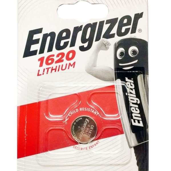 Батарейка. Energizer CR 1620 BL 1 Lithium 3V
