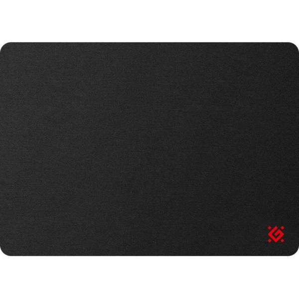 Коврик для мыши Defender Black S игровой 250*350*3мм, термически обработанная ткань, натуральная рез