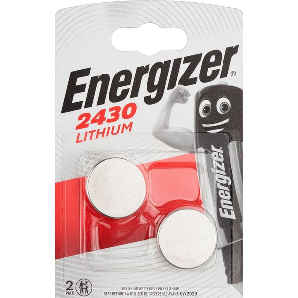 Батарейка. Energizer CR 2430 BL 2 Lithium 3V