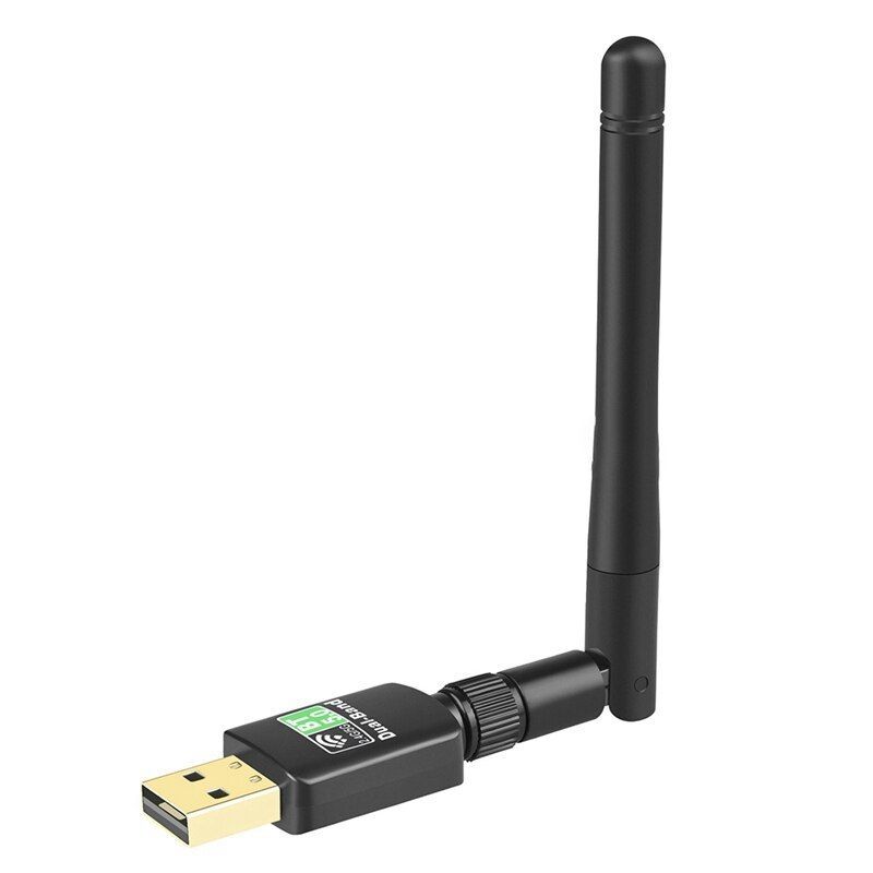 Адаптер Bluetooth Орбита OT-PCB20 + Wi-Fi с антенной, V5.0, IEEE802.11b/g/n - 2.4/5ГГц 600Мбит