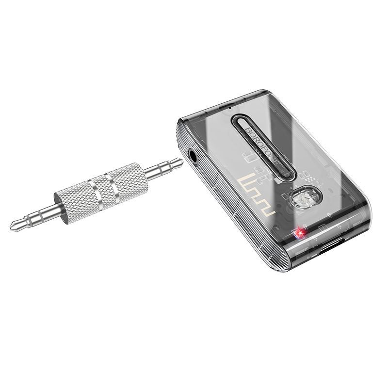 Адаптер Bluetooth Borofone BC46 Gratified , AUX адаптер, BT V5.0, синий