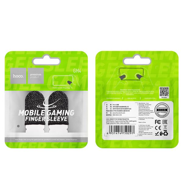 Геймпад Android, iOS HOCO GM4 Phantom напальчники для игры на мобильных телефонах