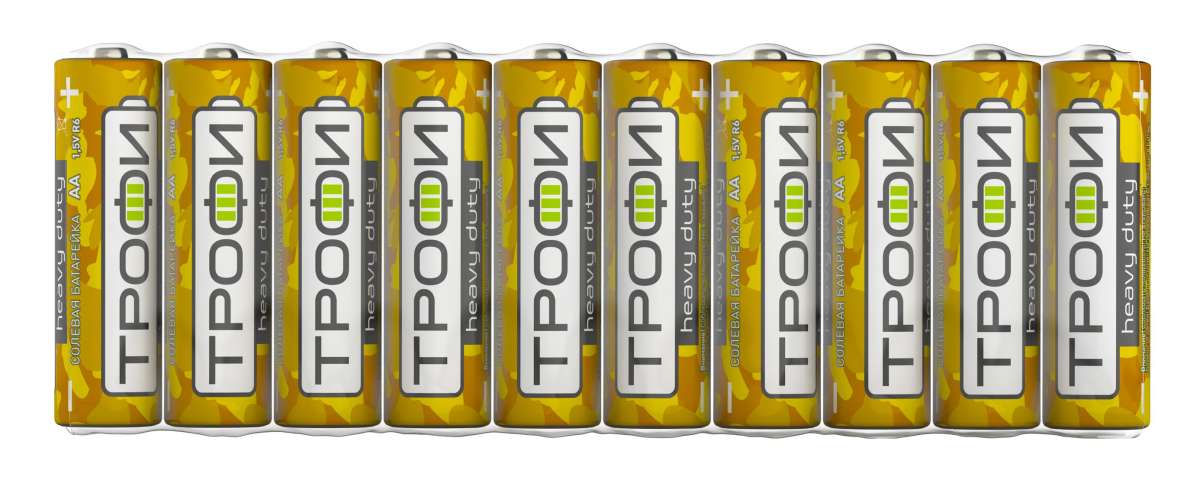 Батарейка Трофи R6 Shrink 10 Heavy DUTY
