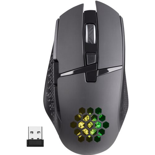 Мышь игровая Defender Glory GM-514 USB (1200 / 2400 / 3200 dpi) черный 6 кнопок+колесо-кнопка, беспр