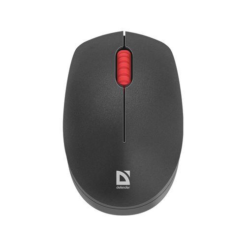 Мышь беспроводная Defender Tiana MB-055 USB черный 2 кнопки + колесо-кнопка, бесшумное нажатие, 1000