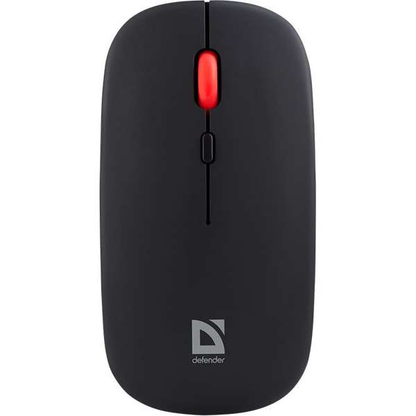 Мышь беспроводная Defender Vitrual MB-635 USB/Bluetooth 5,2 Optical (800/1200/1600 dpi) черный, 3 кн