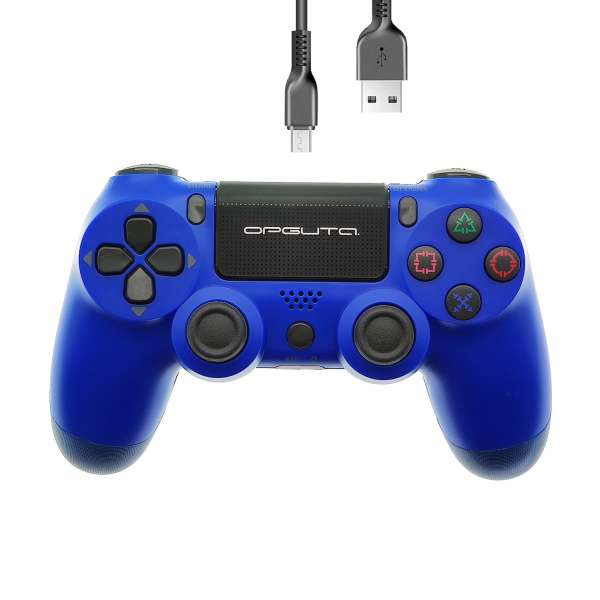 Геймпад PS4, PC, Android, IOS, Орбита OT-PCG12 беспроводной, синий