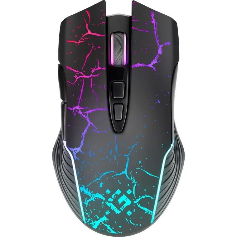 Мышь беспроводная Defender Commander GM-511 USB/Bluetooth 5,0 Optical (800-1600 dpi) черный, 6 кнопо