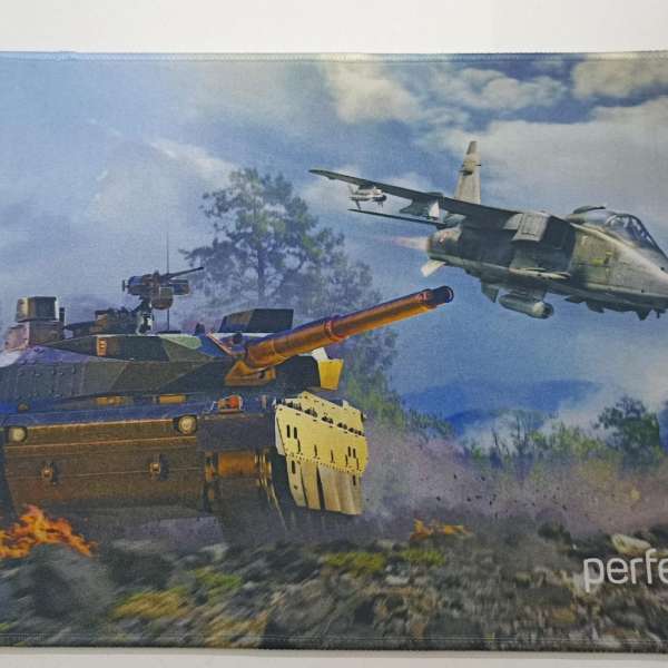 Коврик для мыши Perfeo PF-D0699 "Tanks", 240х320x3мм, ткань, резиновое основание,