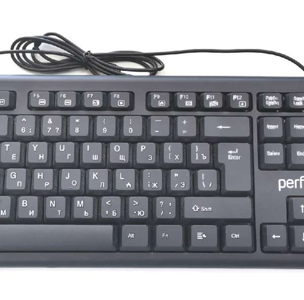 Клавиатура Perfeo PF-3093/PF-6106 "Classic" USB Black 104 клавиши