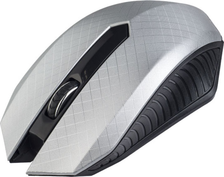 Мышь беспроводная Perfeo PF-A4501 "SWITCH" USB Optical (1200 dpi) серебро, 2 кнопки+колесо-кнопка, к