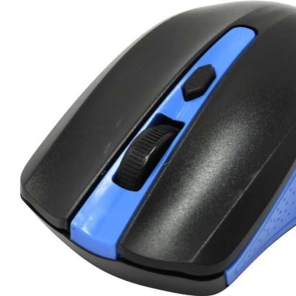 Мышь SmartBuy SBM-352-BK ONE USB Optical (1000dpi) сине-черная, 2 кнопки+кнопка-колесо, коробка