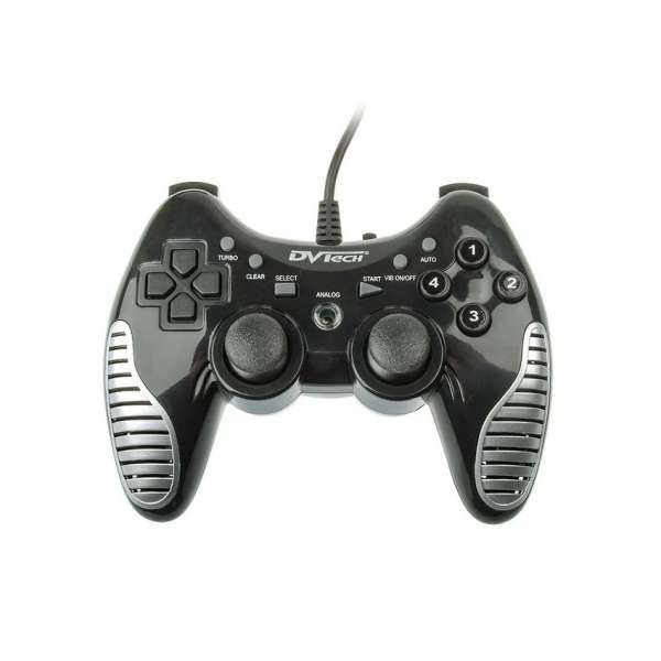Геймпад PC DVTech JS82 Shock Air аналоговый, чёрный, с охлаждением рук