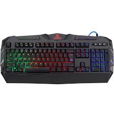 Клавиатура игровая Defender Werewolf GK-120DL RU USB Black 104 клавиши (19 Anti-Ghost) RGB подсветка