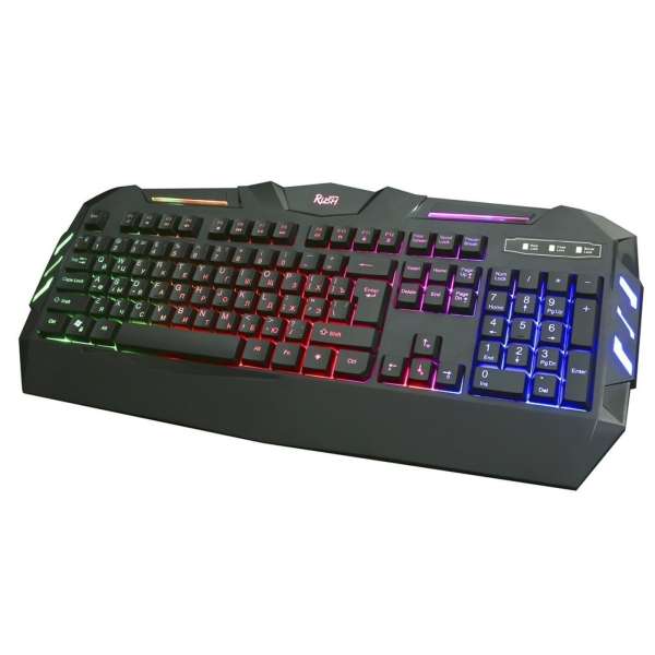 Клавиатура игровая SmartBuy SBK-309G-K RUSH Interstellar USB Black 104 клавиши мультимедийная, с под