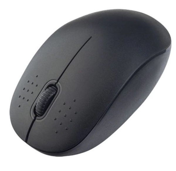 Мышь беспроводная Perfeo PF-A4495 «TARGET» USB Optical (1000 dpi) черная, 2 кнопки+колесо-кнопка, ко