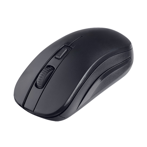 Мышь беспроводная Perfeo PF-A4498 «POINTER» USB Optical (800/1600/2400 dpi) черная, 3 кнопки+колесо-