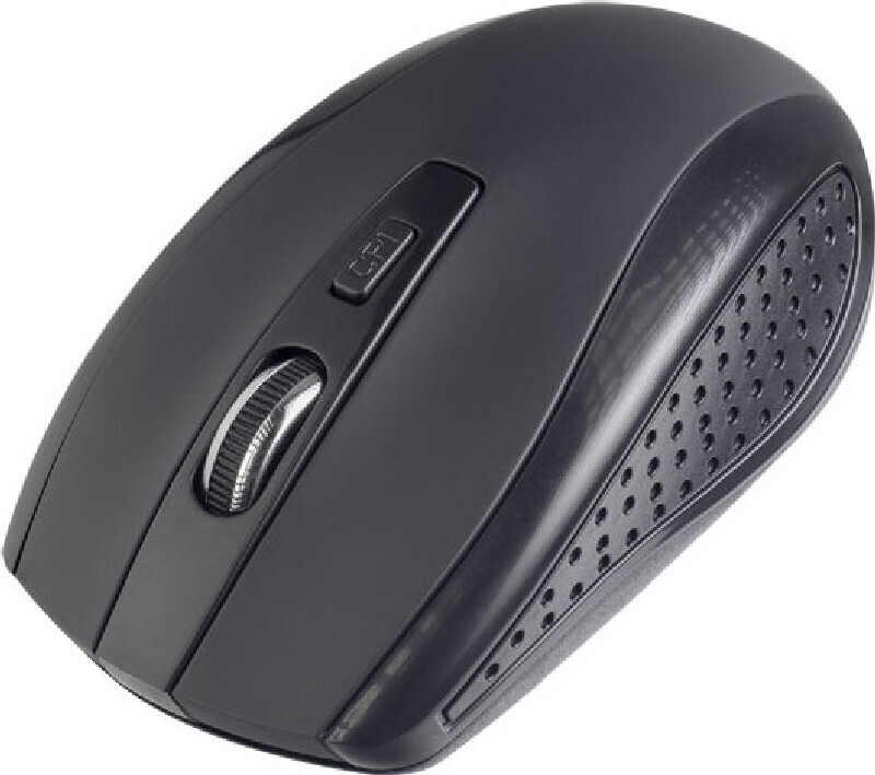 Мышь беспроводная Perfeo PF-A4509 "LEVEL" USB Optical (800-1600 dpi) черная, 3 кнопки+колесо-кнопка,