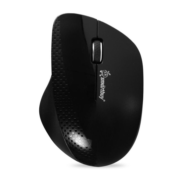 Мышь беспроводная SmartBuy SBM-309AG-K USB Optical (1000dpi) черная, 2 кнопки+кнопка-колесо блистер