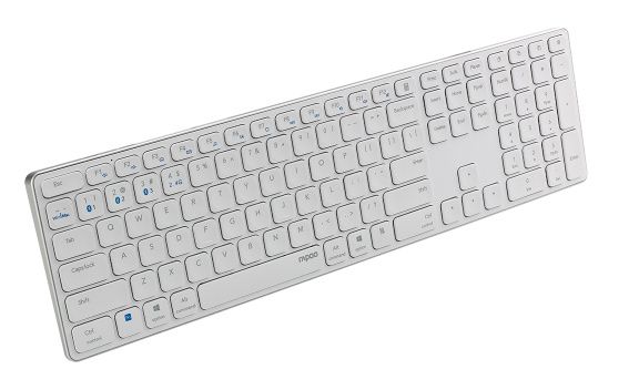 Клавиатура беспроводная - OT-PCM26 (BT-3) Bluetooth 3.0 Grey/White 78 клавиш