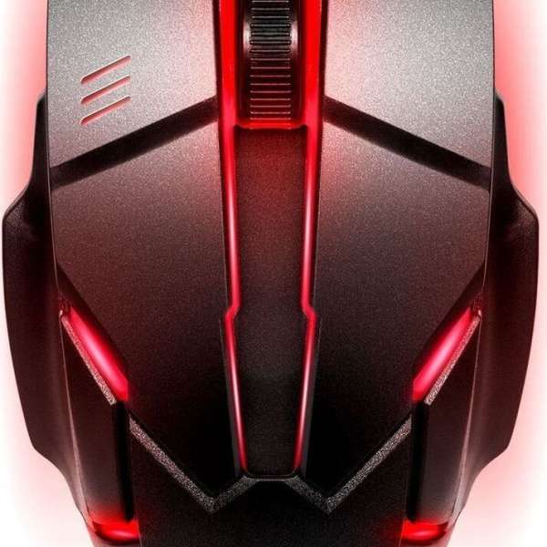 Мышь Defender "Host" MB-982 RGB USB Optical (1000 dpi) черная, 2 кнопки+колесо-кнопка игровая подсве