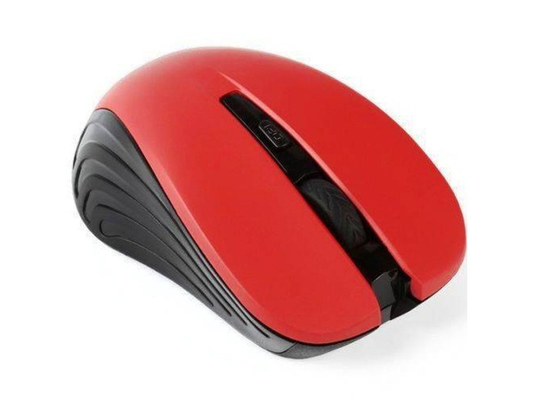 Мышь беспроводная SmartBuy SBM-340AG-M USB Optical (800/1200/1600 dpi) бордовая, 3 кнопки+колесо-кно