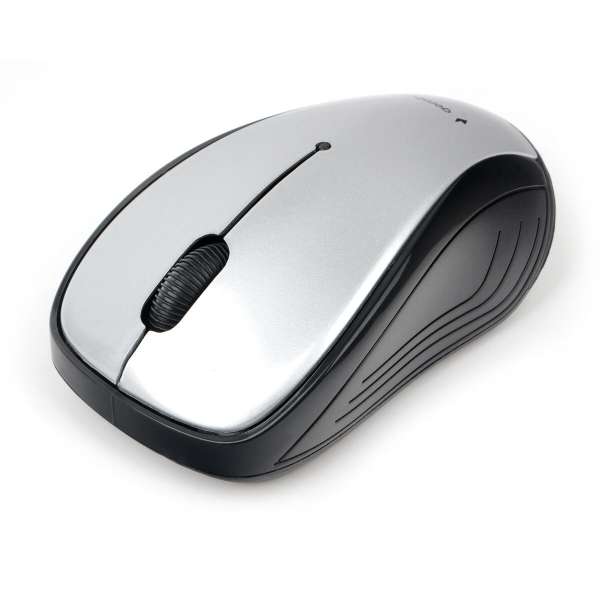 Мышь беспроводная Gembird MUSW-295 USB Optical (1000dpi) серая, 2 кнопки+кнопка-колесо, коробка