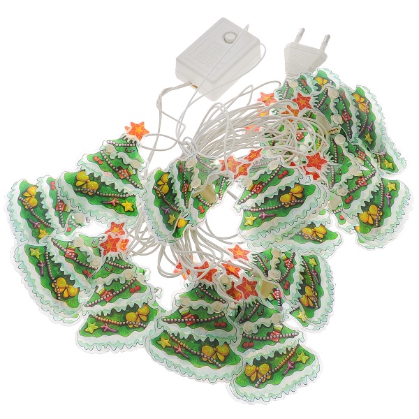 Гирлянда "Елочка с Дедом Морозом"