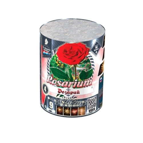 Салют Розарий 9 зарядов 1,0"