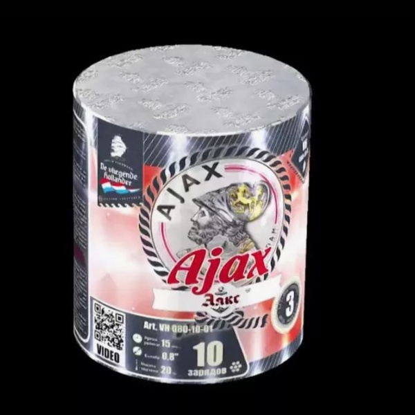 Салют Аякс 10 зарядов