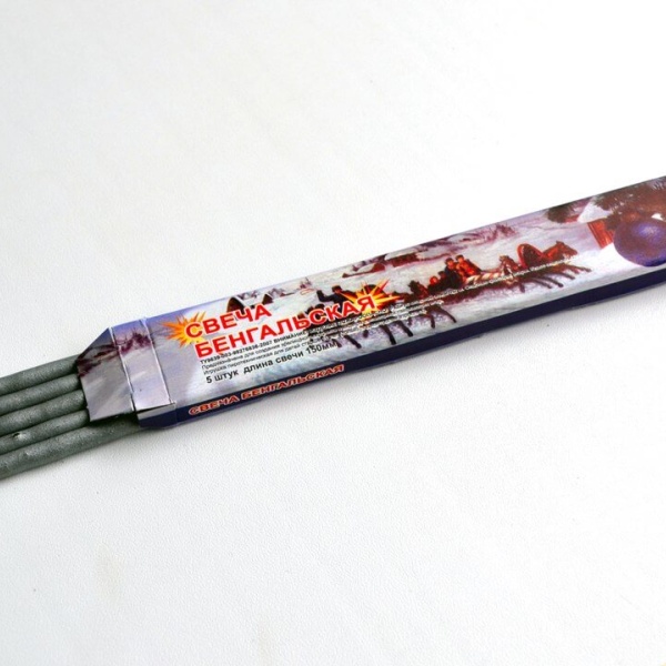 Свеча бенгальская 400мм