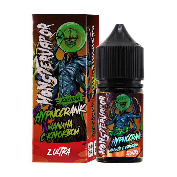 Жидкость MONSTERVAPOR, 30 мл, HYPNOCRANK (малина с клюквой), 2 ULTRA