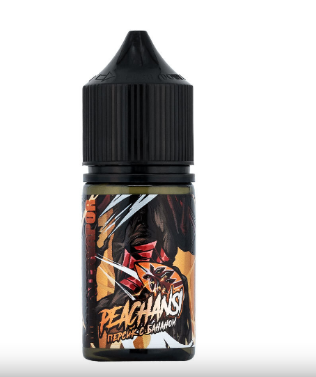 Жидкость MONSTERVAPOR, 30 мл, PEACHANSI (персик с бананом), 2 ULTRA