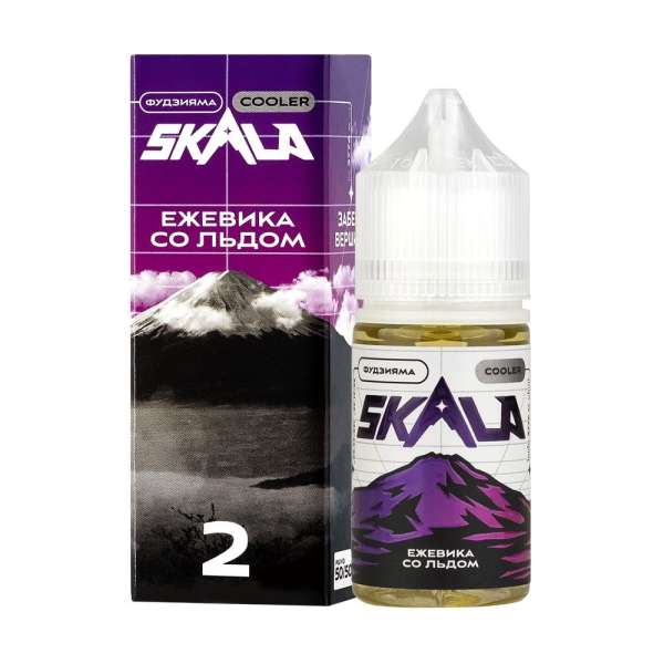 Жидкость SKALA Salt, 30 мл, Фудзияма (ежевика со льдом)