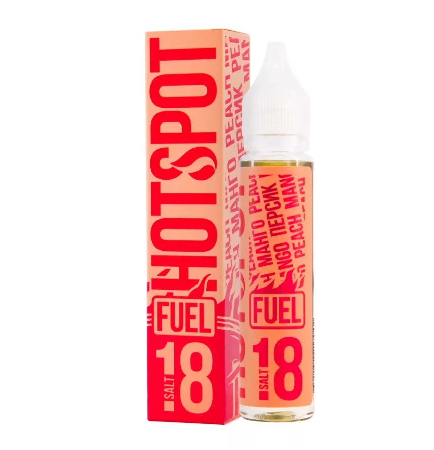 Жидкость Hotspot Fuel - Mango-Peach (Манго-персик), 30 мл/18SALT