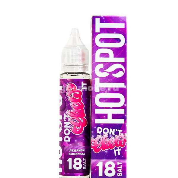 Жидкость Hotspot DON'T Chew IT -  Жвачка мятный виноград, 30 мл /18SALT