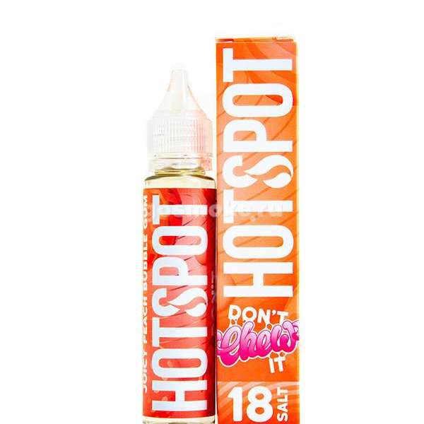 Жидкость Hotspot DON'T Chew IT -  Жвачка персиковая, 30 мл /18SALT