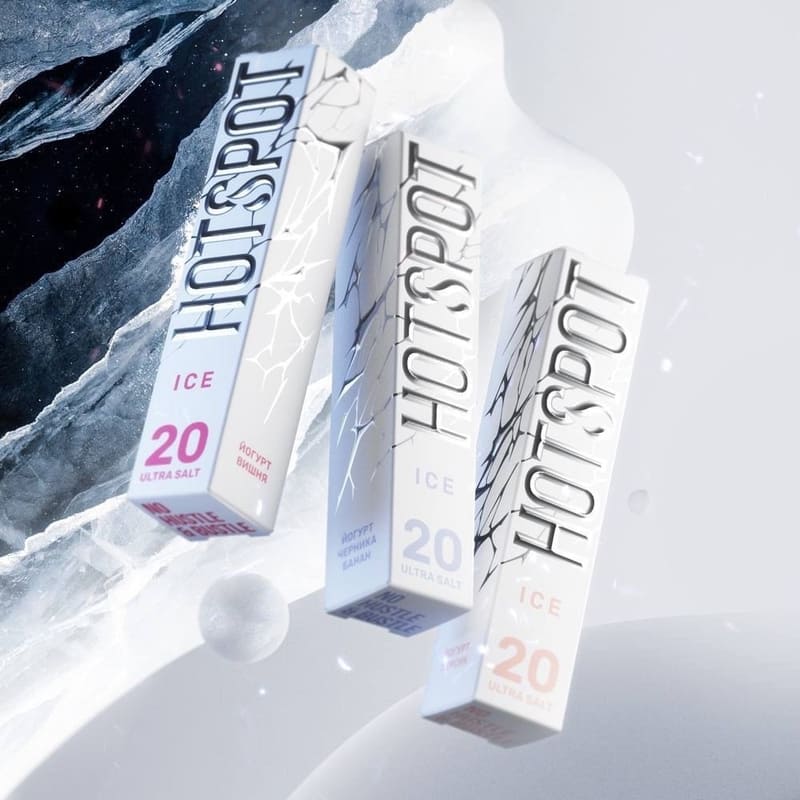 Жидкость Hotspot ICE - Жвачка Ледяной Ананас , 30 мл/18salt