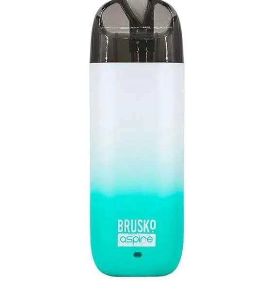 Набор BRUSKO MINICAN 2, 400 mAh, Бирюзово-белый градиент