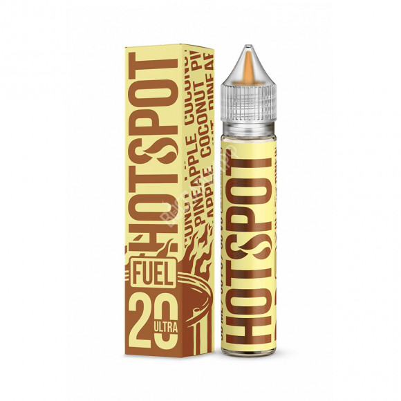 Жидкость Hotspot Fuel - Pineapple-Coconut(Ананас-кокос(Пинаколада)), 30 мл/ultra salt