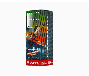 Жидкость Brusko Dabbler Salt 30мл, Карамельный табак 2 ULTRA