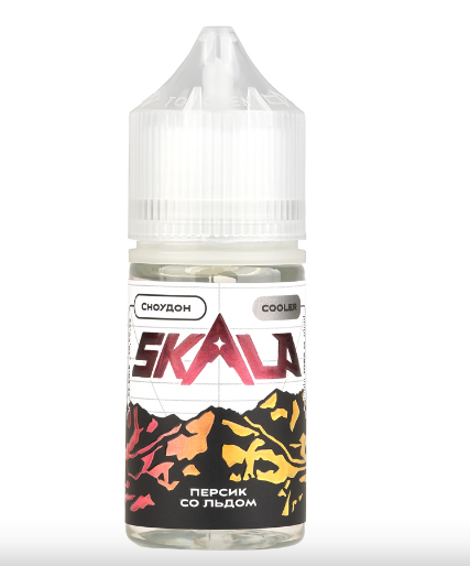 Жидкость SKALA Salt, 30 мл, Сноудон (персик со льдом) ULTRA