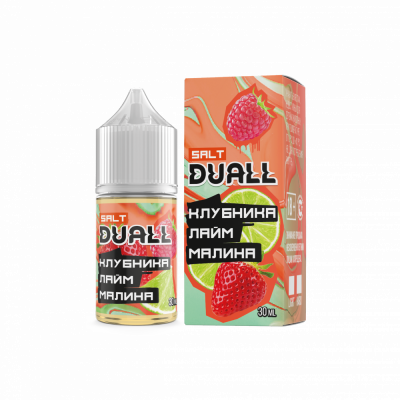 Жидкость DUALL - Клубника Лайм Малина 30мл 20мг HARD